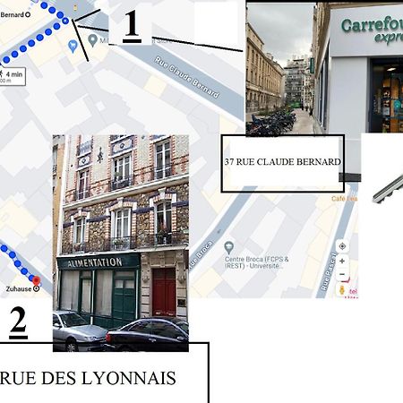 Apartmán Petite Maison Avec Cour Dans Les Beaux Quartiers-Vous Faites Le Menage- Very Good Prices For T-H-E Location But You Have To Clea-N Th-E Flat Paříž Exteriér fotografie