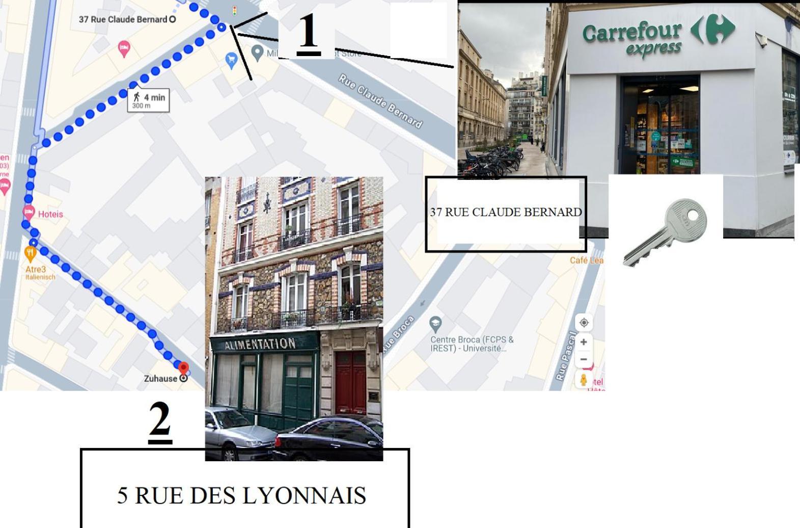 Apartmán Petite Maison Avec Cour Dans Les Beaux Quartiers-Vous Faites Le Menage- Very Good Prices For T-H-E Location But You Have To Clea-N Th-E Flat Paříž Exteriér fotografie